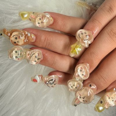 【HAND】ゴデゴデフルネイル