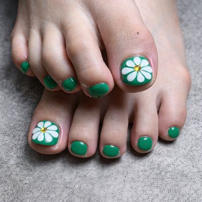 4/8以降ご予約可能✨️
フット親指1本デザインコース⏱‪120分