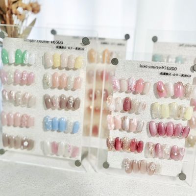 【他店オフ込】《hand》毎月更新♪定額premiumコース(アート6〜10本程