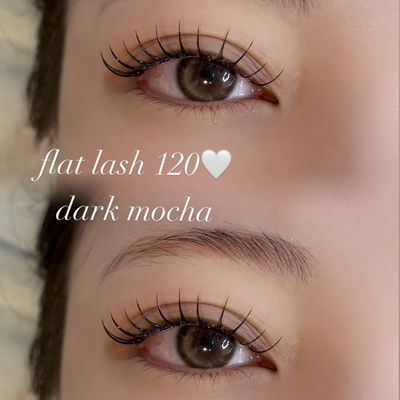 【flat lash140🎀】韓国風束感お仕上げ🤍