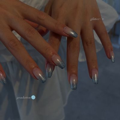 ラメグラデーション🫧🍒