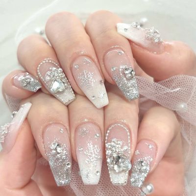 【平日17時まで限定】大人気！♥チップスカルプ長さだし10本＋パーツつけ放題🎀