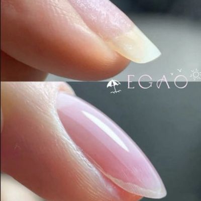 💅 Egao Nail Salon のネイルは「ベース作り込み」