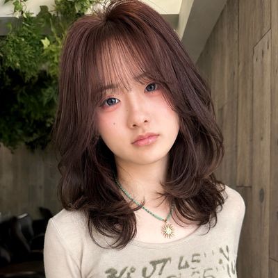 小顔レイヤーカット✂️＋高保湿湿いトリートメント🧴