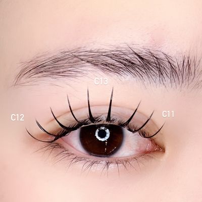 フラットラッシュ100本+まつ毛パーマ