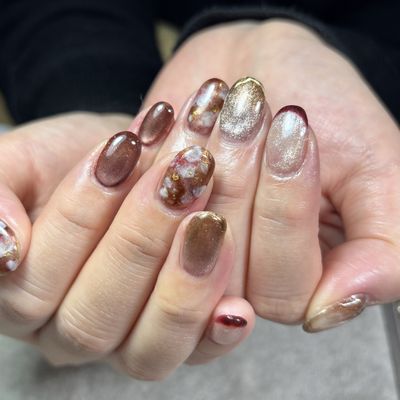 12種♡定額ニュアンス/季節月替わり ネイル ¥9,100→¥7,980