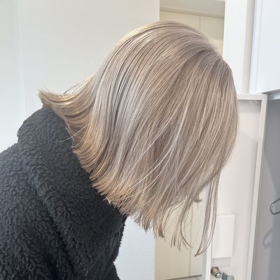 ダブルカラー🩵
