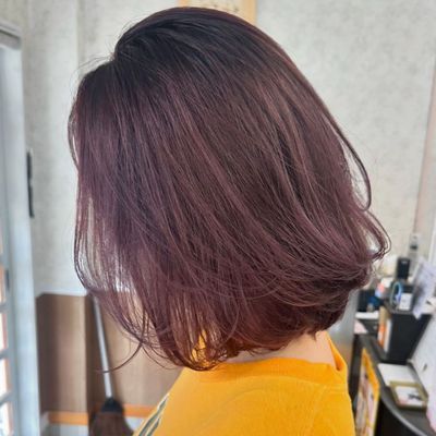 ブリーチ1回+プレックス剤入りケアカラー+xトリートメント