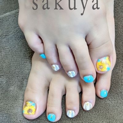 デザインフットネイル