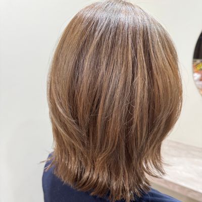 【赤み除去】イルミナカラー+似合わせカット