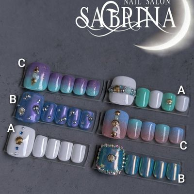 定額ネイル037/フットジェル