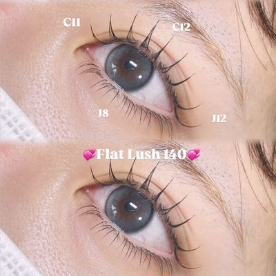 フラットラッシュ140本