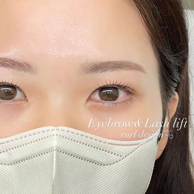 🎀人気No.1✨上まつげパーマ＆アイブロウWax