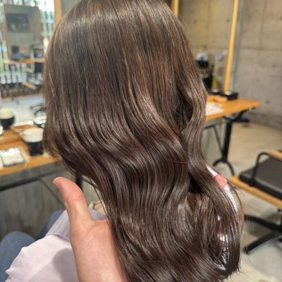 【当日限定】小顔カット✂️+カラー+保湿トリートメント