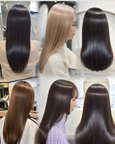 【期間限定❣️】カット＋髪質改善＋酸性ストレート＋カラー✨