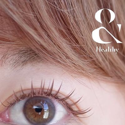 &Healthy アンドヘルシー100本まつげエクステの後にパーマをかける新技術