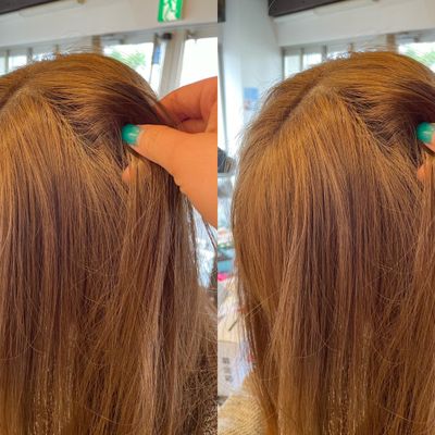 ♡人気No.1♡ブリーチなしダブルカラー＋髪質改善トリートメント＋顔周りカット