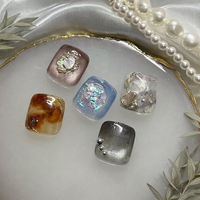 【フット】選べる親指アートコース¥8980