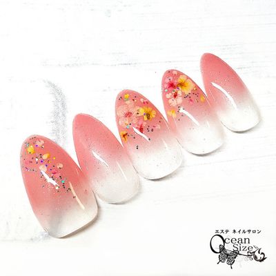【初回】✨オフなし✨キラっグラデーションデザインネイル