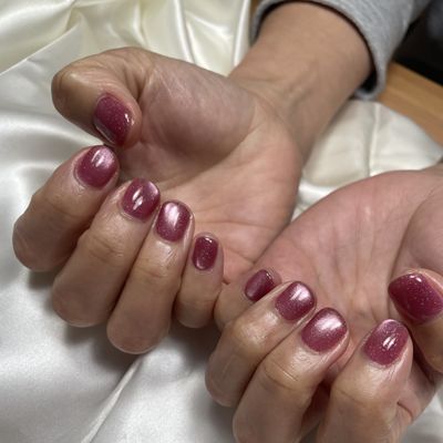 【オフなし】ショートネイルマグネットワンカラー
