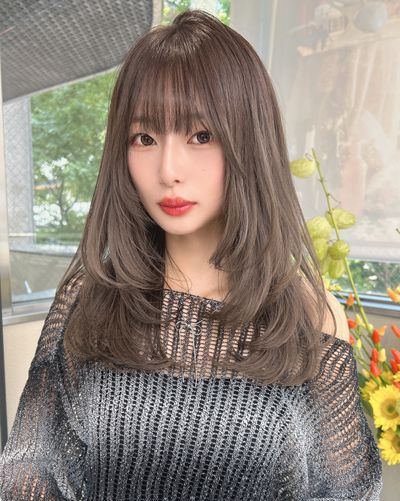 【学割U24】前髪顔周りカット＋透明感カラー＋トリートメント ¥6900
