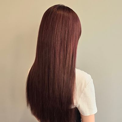 【最高品質のシールエクステ】艶カラー+シールエクステ60本
