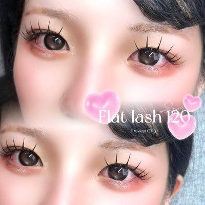 【大人気❤️‍🔥】L or LDカール🎀 フラットラッシュ 140本💛