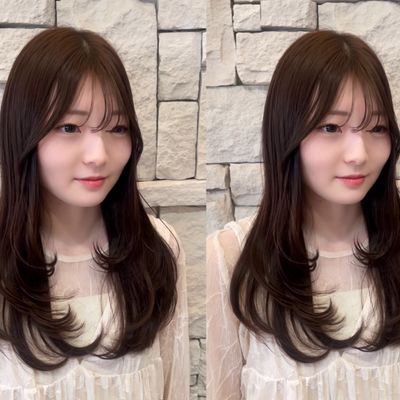 【🧸🫧セットが楽しくなる🇰🇷】韓国風小顔カット＋炭酸ヘッドスパ