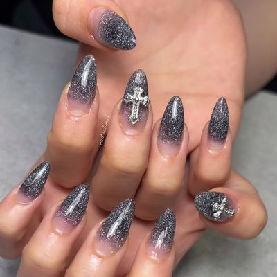 長さだし／1色グラデーション