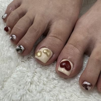 フット持ち込みデザイン 9500円〜