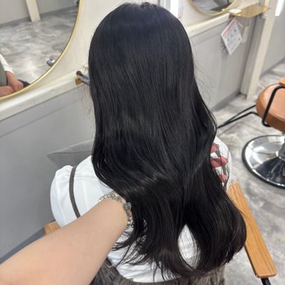 頭皮に優しいオーガニックカラー🫧ྀི➕高タンパク質トリートメント付き✨️
