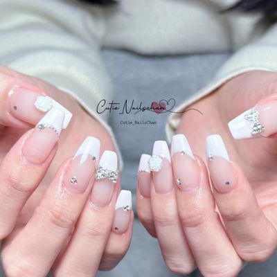 (フラッシュ)マグネット_フレンチネイル🎀