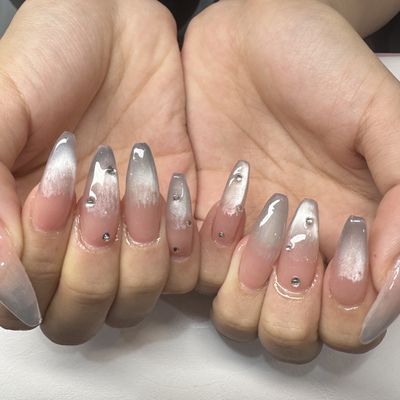 チップ長さ出し+ 選べるデザイン（グラデーション・ラメマグ・チーク・ミラー）