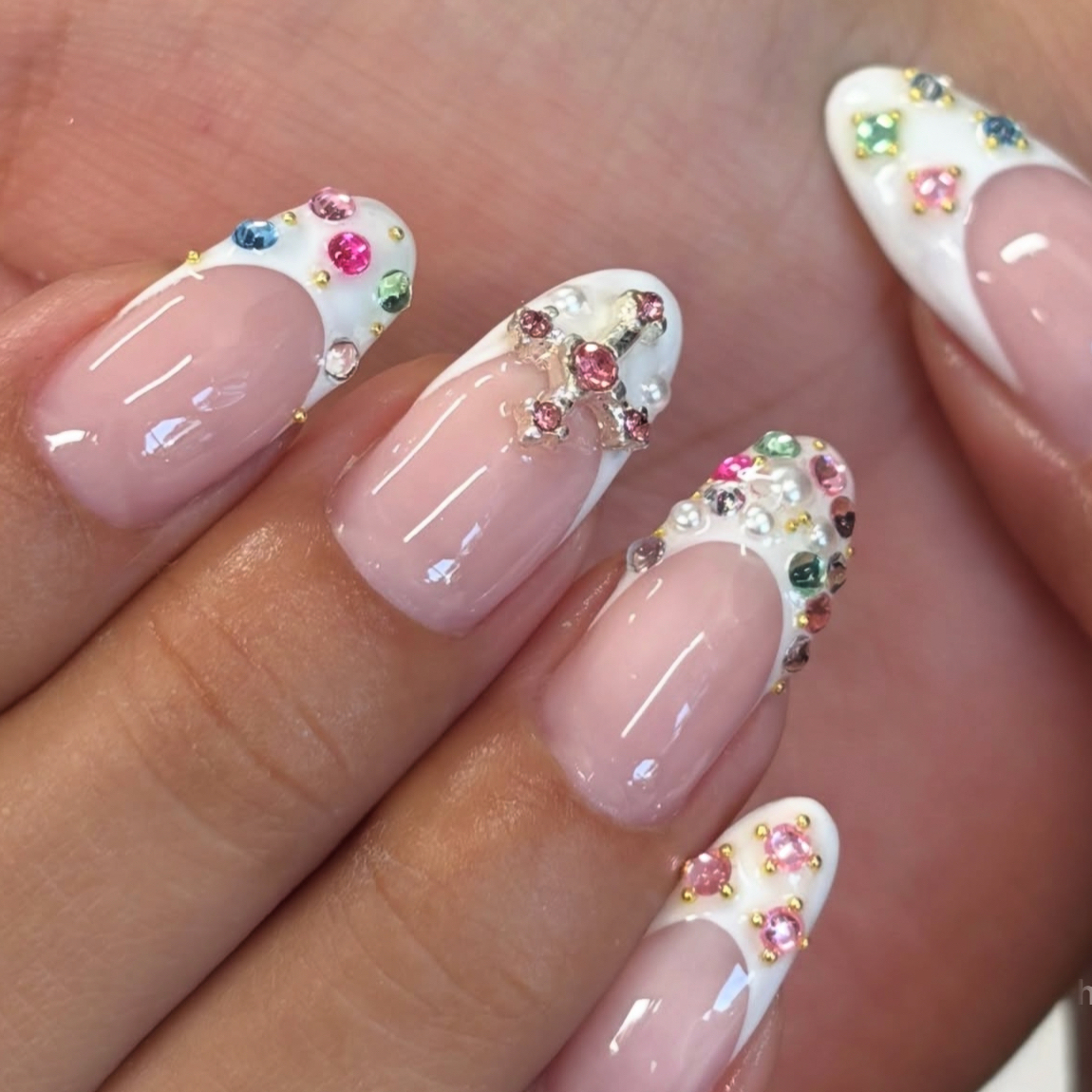 Babieblue_RibonNail