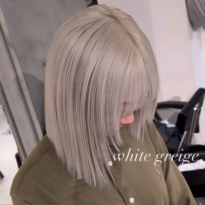 【🤍ネイリー開設記念🤍】🔳カット➕ケアブリーチ2回カラー➕酸熱トリートメント🔳