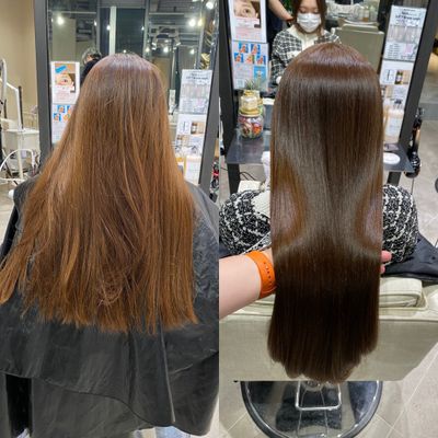 艶カラー✨イルミナカラー×ケラチントリートメント