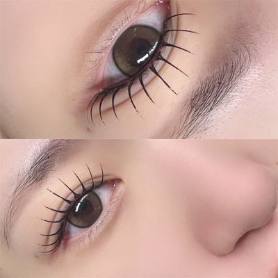 【えくぱーま★】LEDエクステ フラット100本×まつげパーマ(初回オフ込)