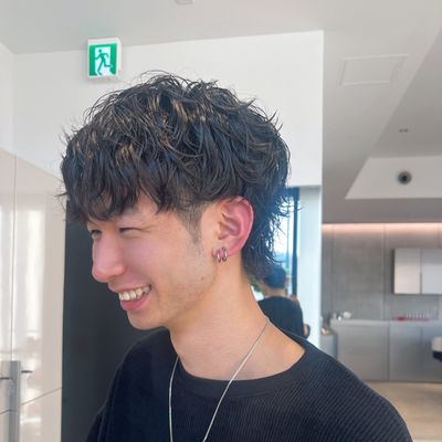 【大人気】カット➕シャドウパーマ