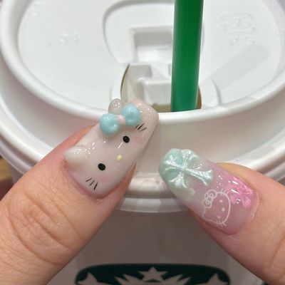 【Jrネイリスト】長さ出し10本 Buff Puppy Art