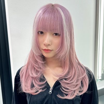 全頭エフェクトケアブリーチカラー＋カット