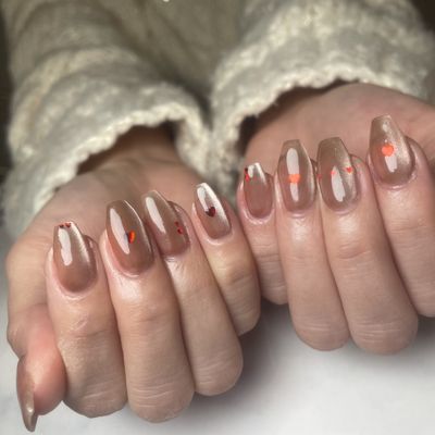 マグネットネイル💅ハートホログラム❤️
