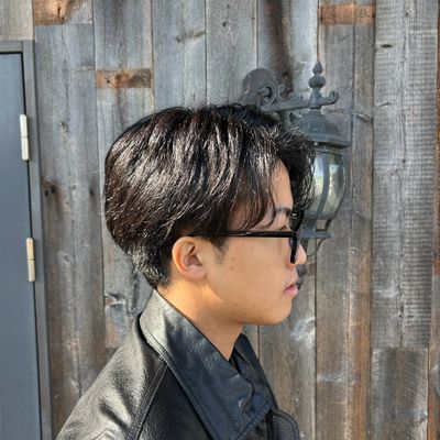 【男性限定】カット＋眉カット＋高濃度炭酸ケア