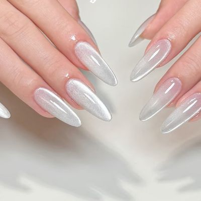チップ長さだしマグネットワンカラーネイルパーツ2個付け