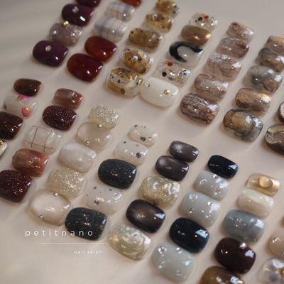 【人気NO.1】ニュアンスサンプルネイル~winter~ /7800