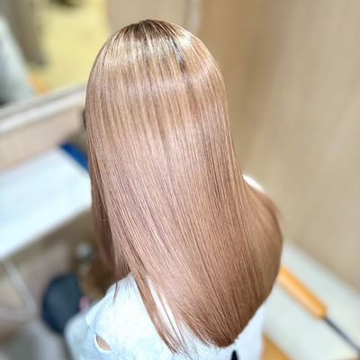 【掲載記念限定】✨髪質改善カラー＋高濃度トリートメント＋メンテナンスカット💇‍♀️