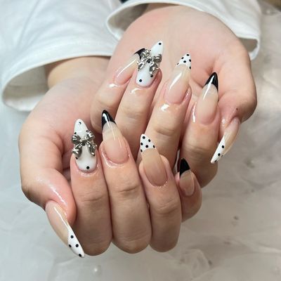 【人気メニュー】hand★チップ長さ出し10本込アート