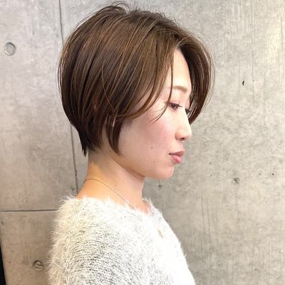 骨格整形カット➕高濃度水素髪質改善カラー➕顔タイプ診断一級の似合わせカウンセリン