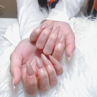 【自爪】ワンカラー🩵