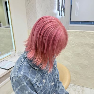 【No.1ダメージレス】最新エフェクトブリーチ＋カラー＋5stepトリートメント