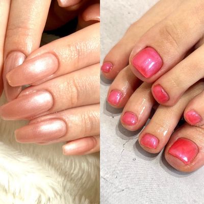 【7〜9月限定★ご新規様】手足まとめて綺麗にハンド＆フットワンカラー¥14300